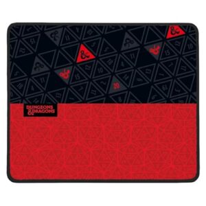 KONIX Dungeons & Dragons — Tapis de souris gaming 32 x 27 cm