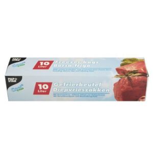 PAPSTAR — Lot de 24 sacs de congélation 10 l 60 x 40 cm