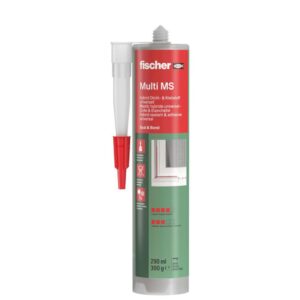 FISCHER Multi MS — Mastic-colle universel noir 290 ml