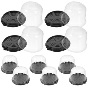 PAPSTAR — Lot de 50 couvercles dôme transparents Ø 9,5 cm
