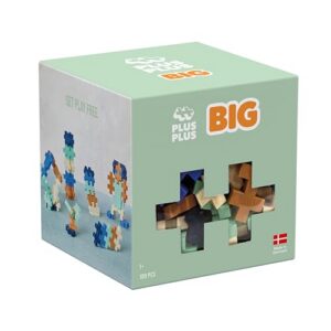Alternative view of PLUS PLUS BIG — 100 Briques de Construction Bleu Breeze