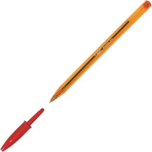 BIC Cristal Original — Boîte de 50 Stylos-Bille rouges 0,8 mm