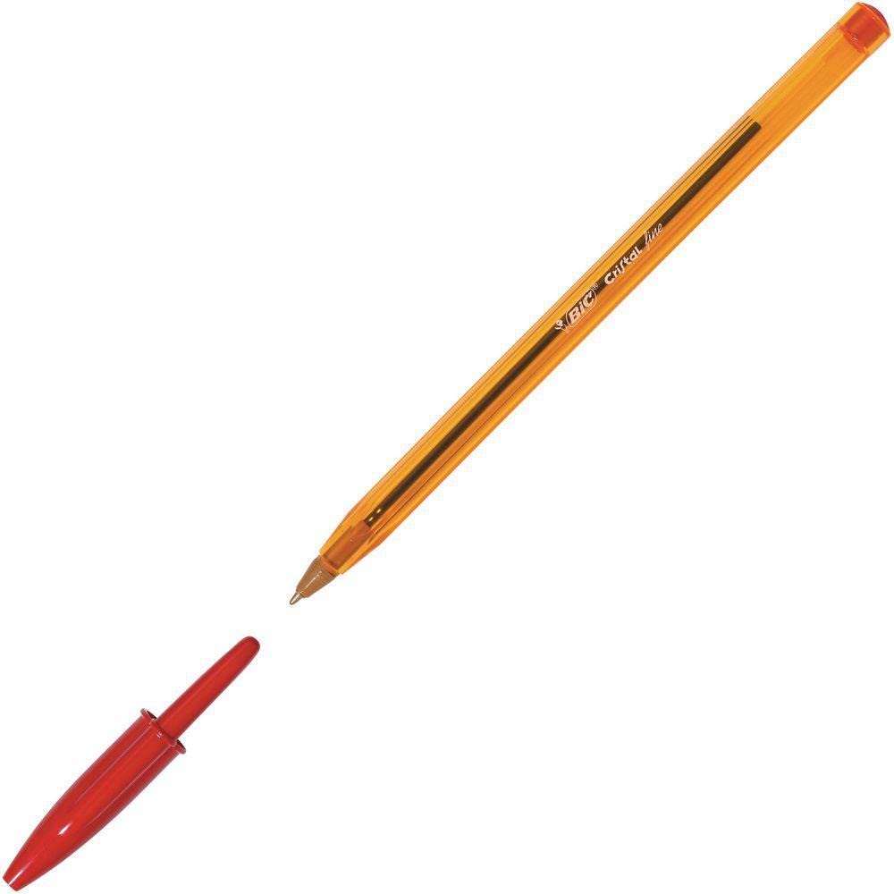 BIC Cristal Original — Boîte de 50 Stylos-Bille rouges 0,8 mm