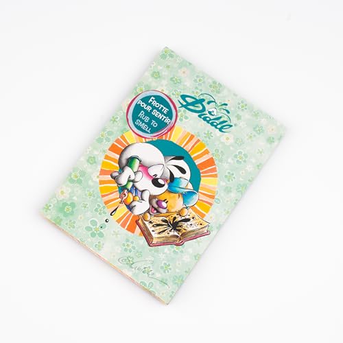 DIDDL & PIMBOLI — Bloc-notes parfumé A6 vert fraise
