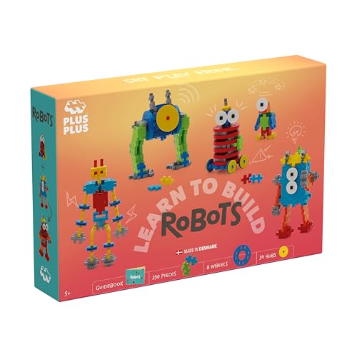 PLUS PLUS — Jeu de Construction Le Monde des Robots 250 pièces – Image 16