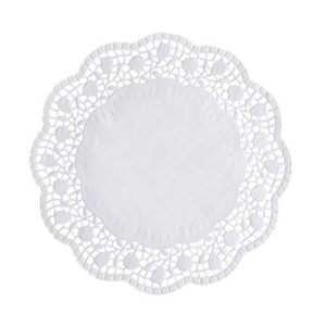 PAPSTAR — Lot de 100 pointes à gâteau blanches Ø 28 cm