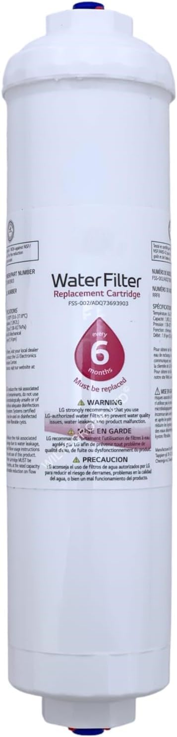 Filtre à eau de rechange authentique ADQ73693903 / ADQ736939 pour réfrigérateurs LG GC-L207TVQK GC-L227 GC-L227YVQA – Image 8