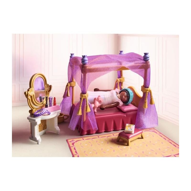 PLAYMOBIL — Chambre de Princesse avec Lit à Baldaquin – Image 31