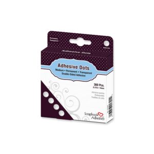 SCRAPBOOK ADHESIVES — Lot de 300 pastilles adhésives 8 mm