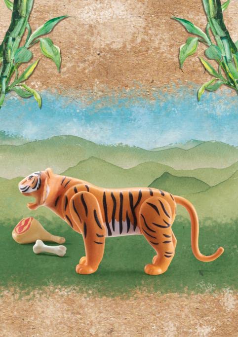 PLAYMOBIL Wiltopia 71055 — Tigre avec carte à collectionner – Image 19