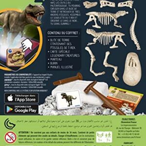 Alternative view of CLEMENTONI Archéo Ludic T-Rex — Kit dinosaure à creuser