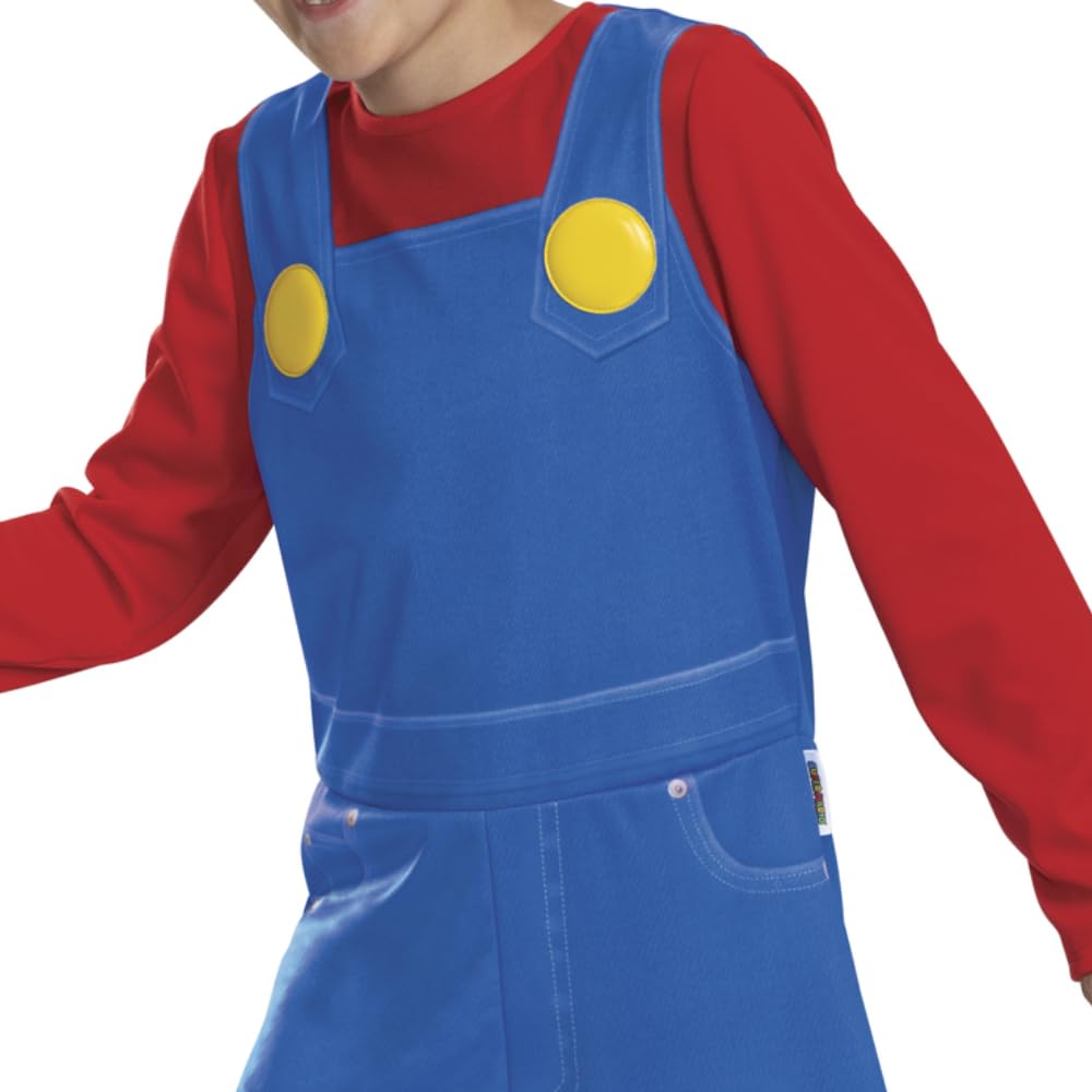 NINTENDO Super Mario Bros — Déguisement enfant Mario taille S – Image 5
