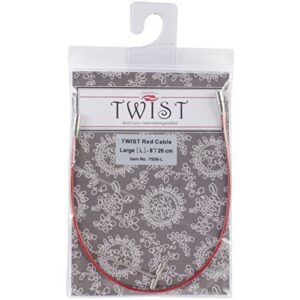 CHIAOGOO Twist RED — Câble de rechange large 20 cm