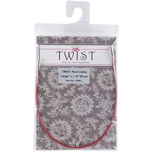 CHIAOGOO Twist RED — Câble de rechange large 20 cm