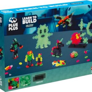 Alternative view of PLUS PLUS — Kit découverte phosphorescent 500 pièces