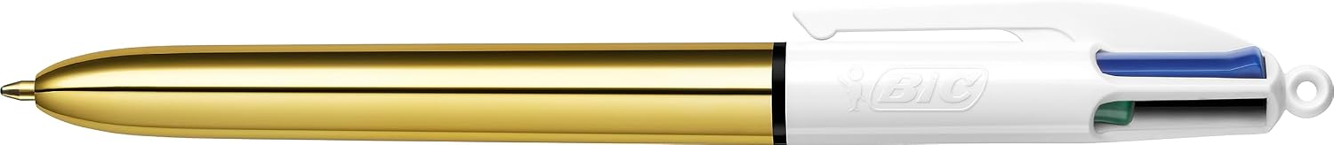 BIC 4 Couleurs Shine — Set de 12 Stylos-Bille Dorés 1,0 mm – Image 11