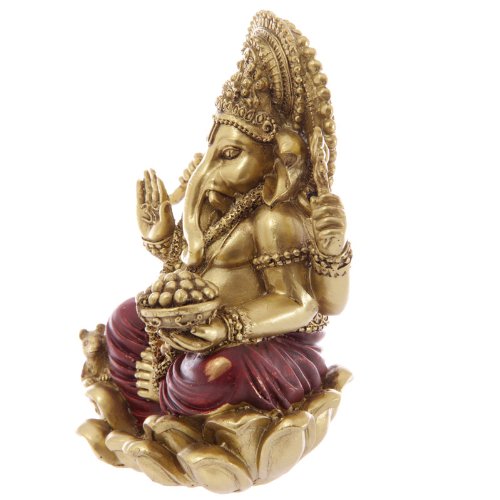 PUCKATOR — Statue Ganesh rouge 16 cm – Image 10
