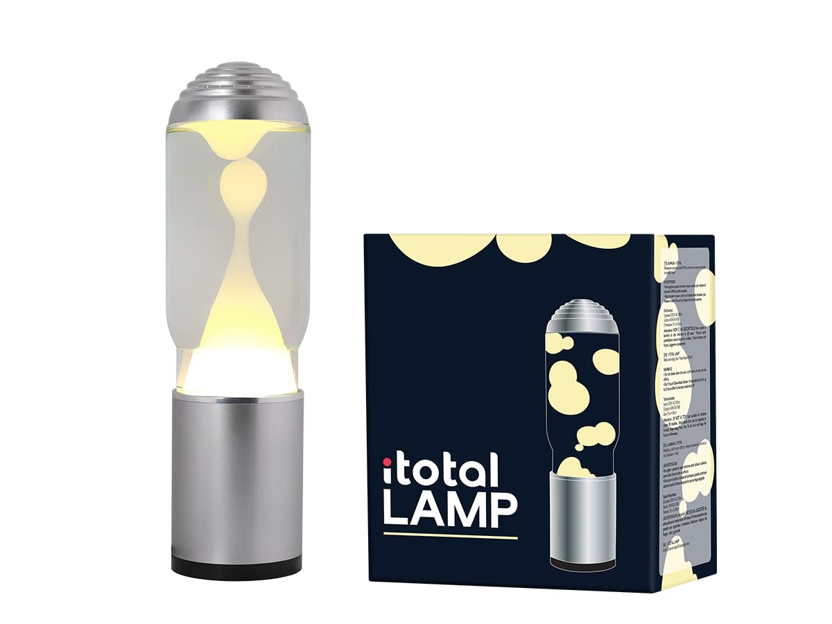 I-TOTAL Lamp A.D.A — Lampe à lave base laquée argentée – Image 5