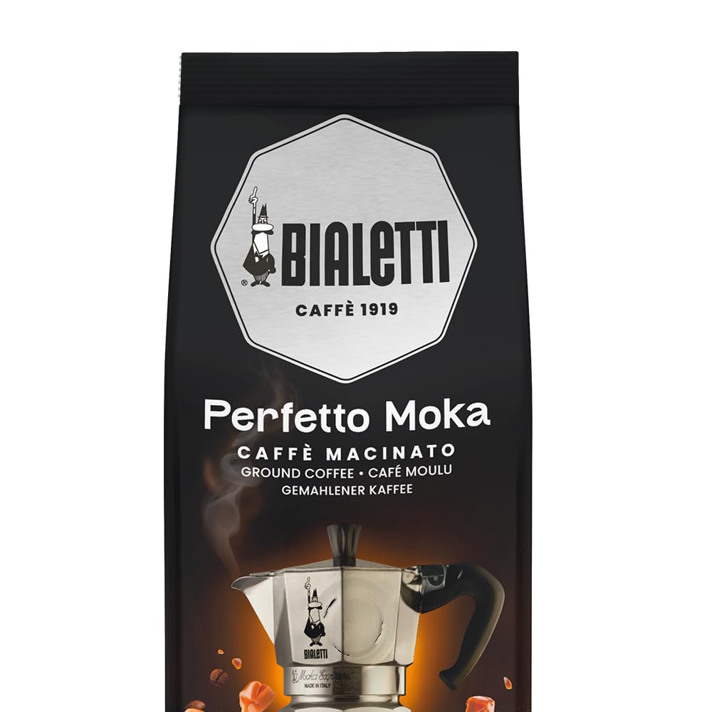 BIALETTI Perfetto Moka — Café Moulu Arôme Caramel 250 g – Image 2