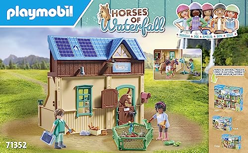 PLAYMOBIL Horses of Waterfall 71352 — Centre vétérinaire équin – Image 68
