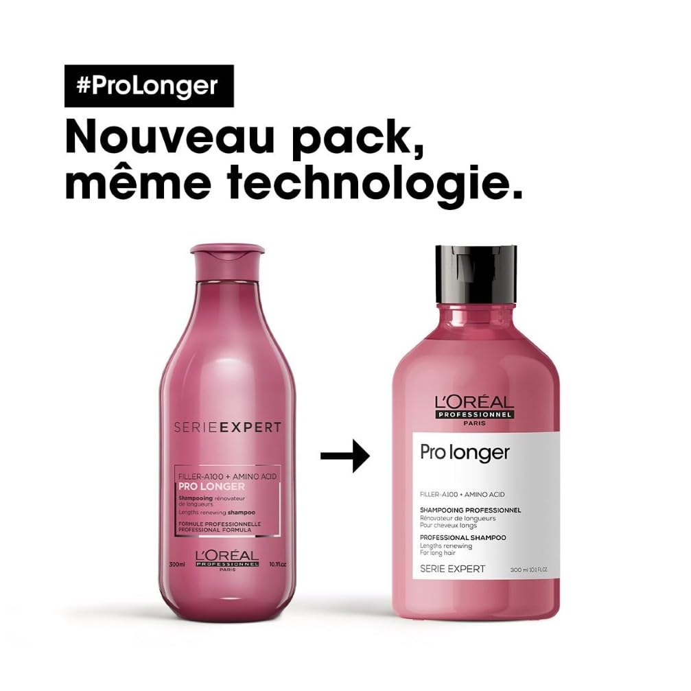 L'OREAL PROFESSIONNEL Pro Longer — Shampoing rénovateur 300 ml – Image 8