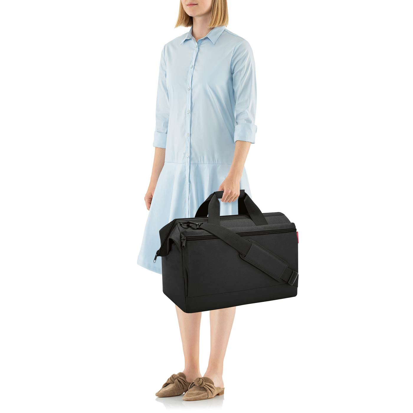 REISENTHEL Allrounder L Pocket — Sac de voyage noir – Image 5