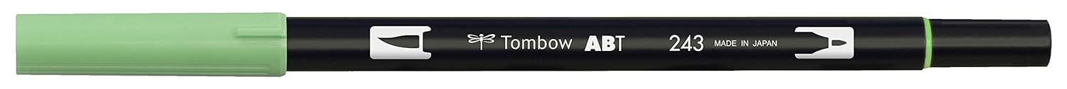 TOMBOW ABT-243 — Feutre pinceau à 2 pointes Mint – Image 71
