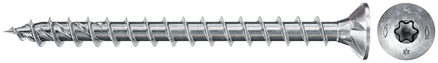 FISCHER PowerFast II — Vis à bois 4,5x40 boîte de 500