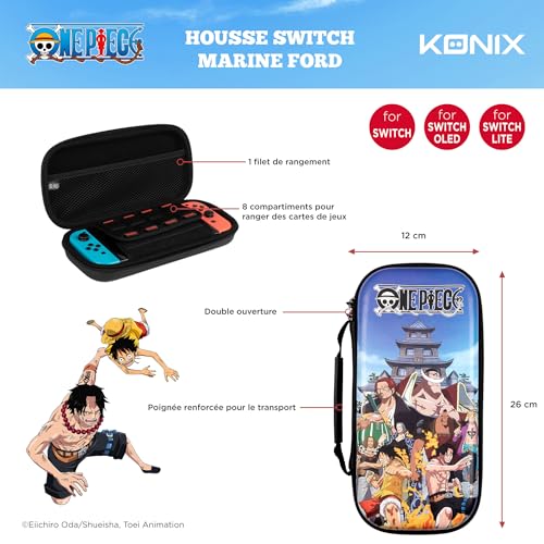 KONIX One Piece — Housse de transport Switch motif Marine Ford – Image 5
