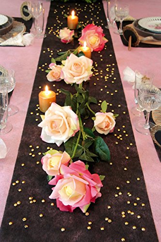 SANTEX — Chemin de table intissé fuchsia 25 m x 30 cm – Image 8