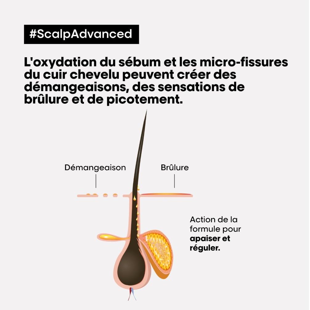 L'OREAL PROFESSIONNEL Scalp Advanced — Shampoing 500 ml – Image 3