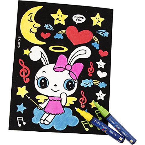 CREATIV COMPANY — Images en velours à colorier 25x19 cm, 16 pcs – Image 3