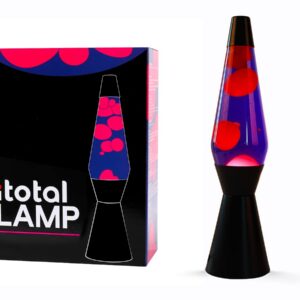 Alternative view of I-TOTAL — Lampe à lave LED noir/violet 36 cm