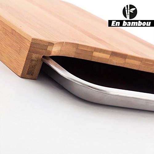 BAMBOU — Planche à découper avec plateau récupérateur – Image 6