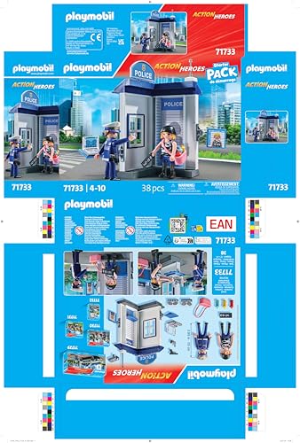 PLAYMOBIL Action Heroes — Salle d'enquête de la Police – Image 53