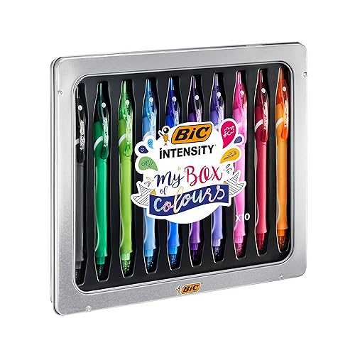 BIC Gel-ocity Quick Dry — Stylos-gel rétractables 0,7 mm x10