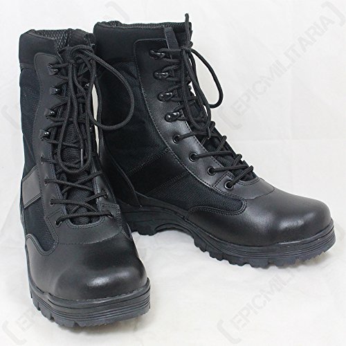 MIL-TEC — Bottes de sécurité noires 41 EU