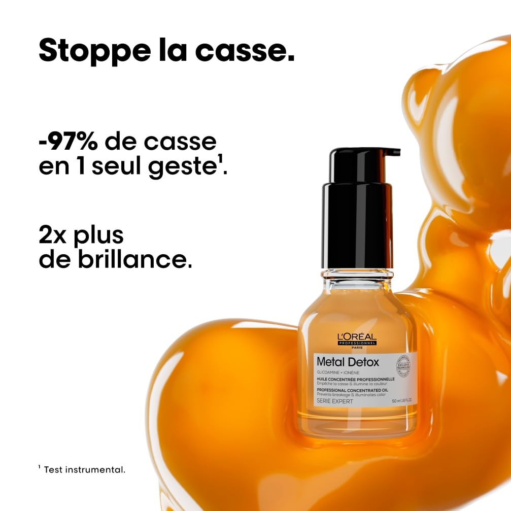 L'OREAL PROFESSIONNEL Metal Detox — Huile anti-casse 50 ml – Image 2