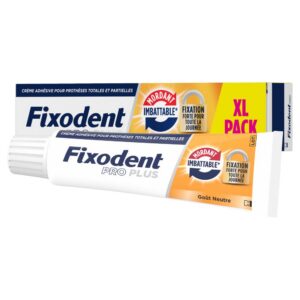 Alternative view of Fixodent Pro Plus Crème Adhésive Premium pour Prothèses Dentaires 60 g