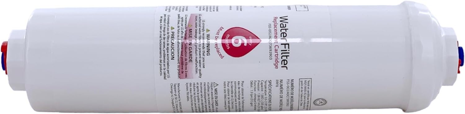 Filtre à eau de rechange authentique ADQ73693903 / ADQ736939 pour réfrigérateurs LG GC-L207TVQK GC-L227 GC-L227YVQA – Image 4