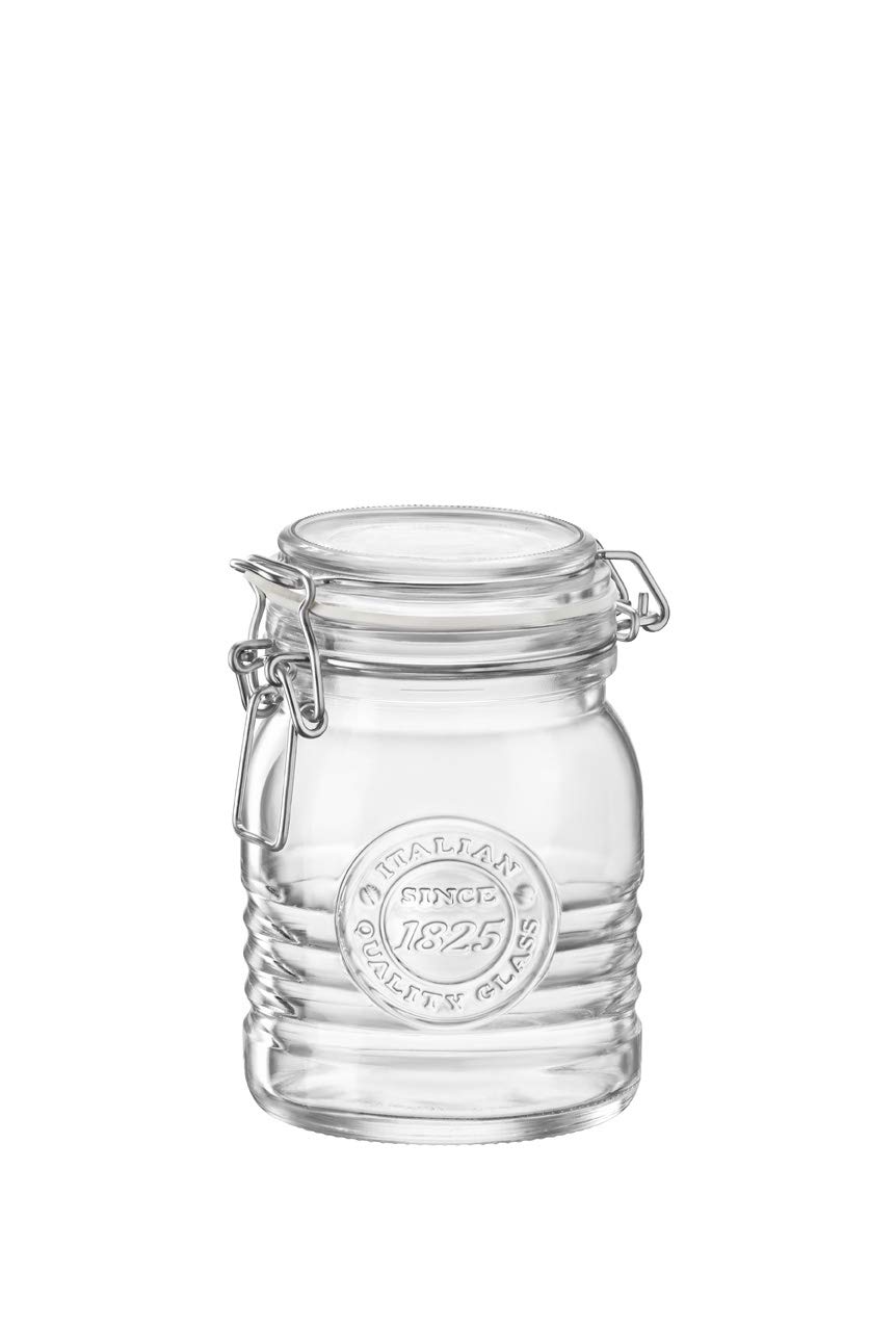 BORMIOLI ROCCO Officina 1825 — Lot de 6 Bocaux 473 ml