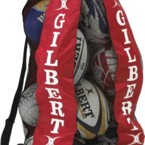 GILBERT — Porte-ballons de rugby respirant 12 ballons