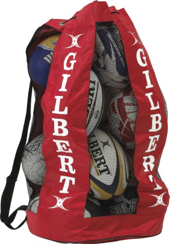 GILBERT — Porte-ballons de rugby respirant 12 ballons