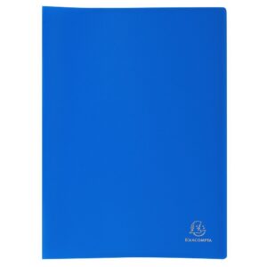 EXACOMPTA OPAK — Protège-documents A4 80 vues bleu clair