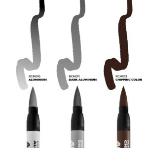 Alternative view of AK INTERACTIVE AK Real Colors — Set de 3 marqueurs Chipping