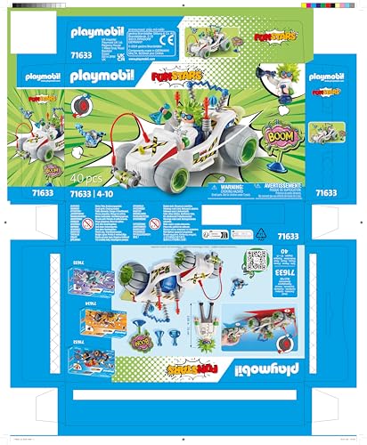 PLAYMOBIL Funstars 71633 — Chercheur et Kart à moteur rétractable – Image 21