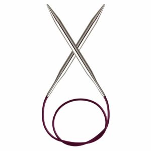 KNITPRO Nova Metal — Aiguilles circulaires 2,25 mm 80 cm