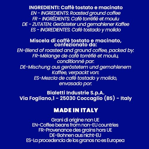 BIALETTI Perfetto Moka — Café moulu Intenso 250g – Image 5