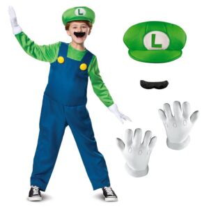 SUPER MARIO BROS — Déguisement Luigi enfant