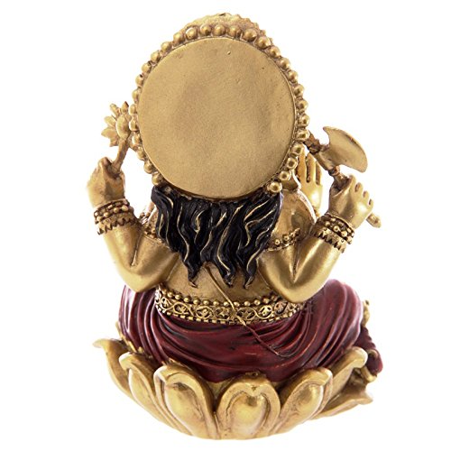 PUCKATOR — Statue Ganesh rouge 16 cm – Image 3